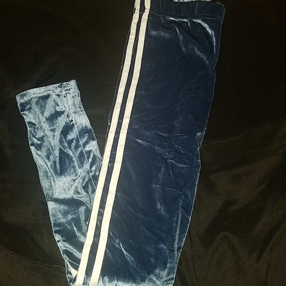 Velvet leggings